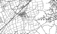 Old Map of Cowpen Bewley, 1913 - 1914