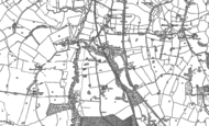 Old Map of Coxbank, 1879 - 1899