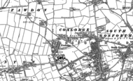 Old Map of Coxlodge, 1894 - 1895