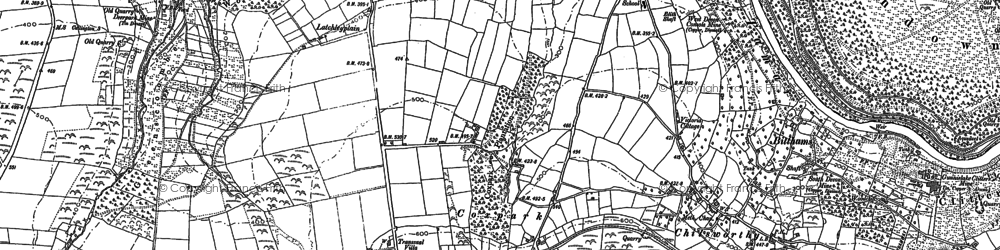 Old map of Coxpark in 1905