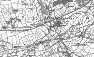 Old Map of Coychurch, 1897 - 1914