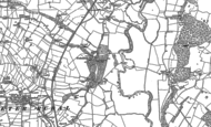 Old Map of Crakemarsh, 1899