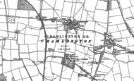 Old Map of Cramlington, 1895 - 1896