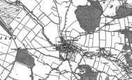 Old Map of Cranborne, 1900