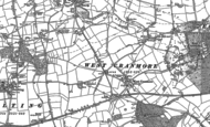 Old Map of Cranmore, 1884