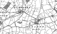 Old Map of Cranoe, 1898 - 1910
