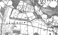 Old Map of Cranwich, 1883