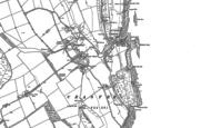 Old Map of Craster, 1896