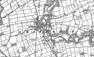 Old Map of Crathorne, 1893