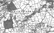 Old Map of Crawcrook, 1914 - 1915