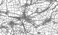 Old Map of Creech St Michael, 1887