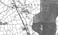 Old Map of Creeton, 1887 - 1903