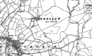 Old Map of Creslow, 1898