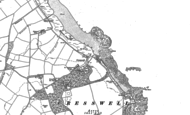 Old Map of Cresswell, 1896