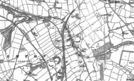 Old Map of Creswell, 1884 - 1897