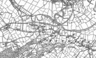 Old Map of Crewgreen, 1901