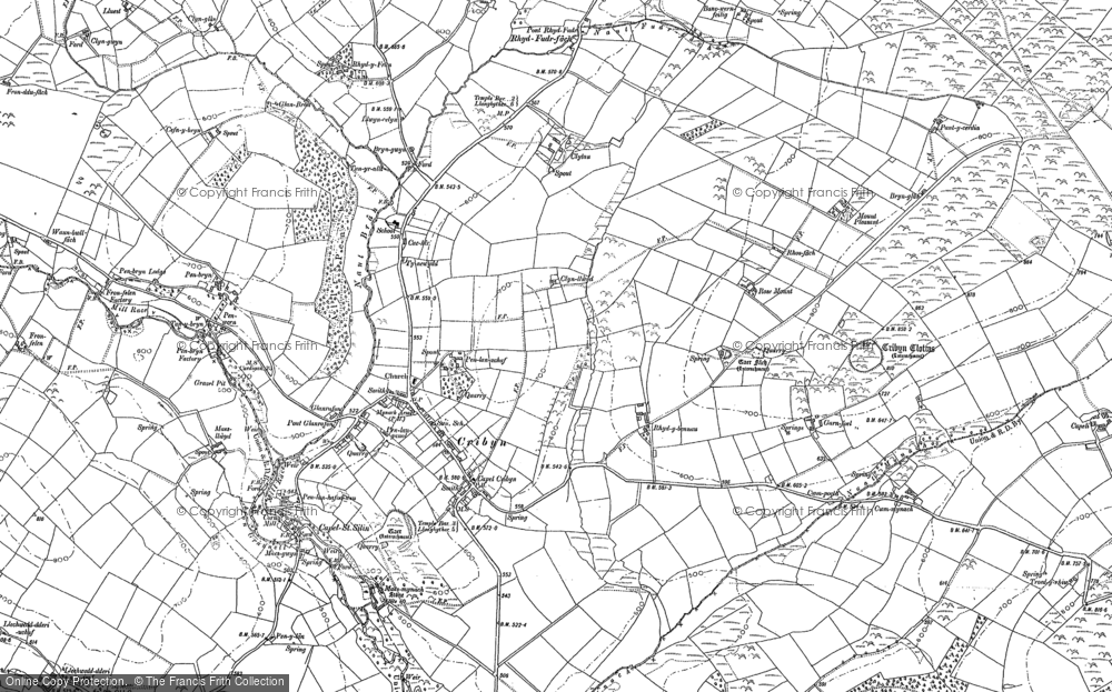 Cribyn, 1887