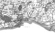 Old Map of Criccieth, 1888 - 1899