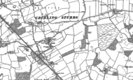 Old Map of Cridling Stubbs, 1890 - 1891