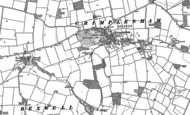 Old Map of Crimplesham, 1884 - 1886