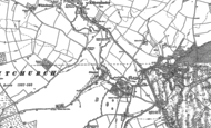 Old Map of Crimscote, 1900