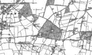 Old Map of Crockerhill, 1896