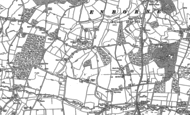 Old Map of Crockham Heath, 1909 - 1938