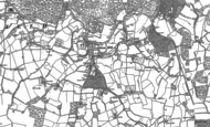 Old Map of Crockham Hill, 1907