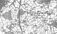 Old Map of Croes Llanfair, 1899
