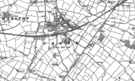 Old Map of Croft, 1886 - 1901