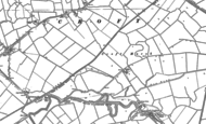 Old Map of Croft Marsh, 1904 - 1905