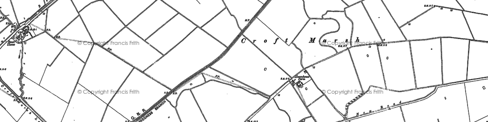 Old map of Seacroft in 1904