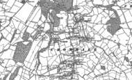 Old Map of Cromhall, 1880 - 1881