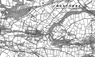 Old Map of Croscombe, 1885 - 1886