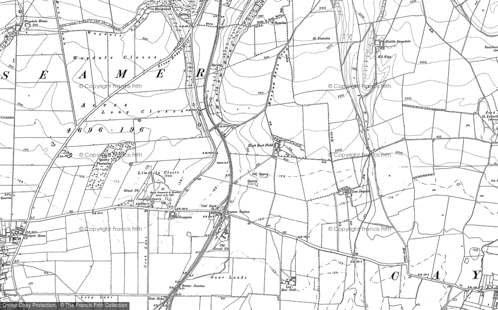 Old Map of Crossgates, 1889 - 1910 in 1889