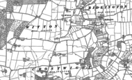 Old Map of Crostwight, 1885 - 1905