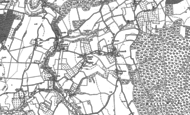Old Map of Crouch, 1895