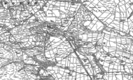 Old Map of Crow Edge, 1888 - 1892