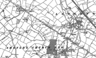 Old Map of Crownhill, 1898