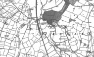 Old Map of Croxall, 1882 - 1900