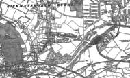 Old Map of Croxley Green, 1913