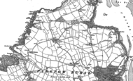 Old Map of Crugmeer, 1905