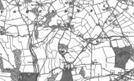 Old Map of Cryers Hill, 1897