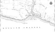 Old Map of Cuckmere Haven, 1908