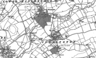 Old Map of Cuddington, 1898 - 1919