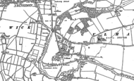 Old Map of Culham, 1910 - 1911
