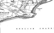 Old Map of Culver Down, 1907