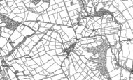 Old Map of Cumwhitton, 1898 - 1899