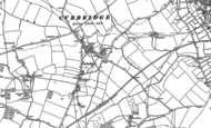Old Map of Curbridge, 1898