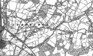Old Map of Curdridge, 1895